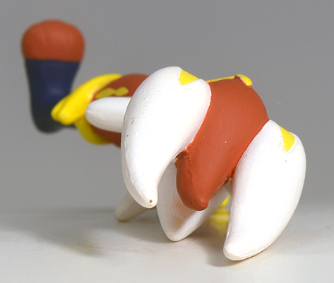 Cinderace ของแท้ JP - Monster Collection Takara Tomy [โมเดลโปเกมอน]