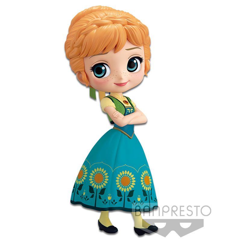Anna Fever Design - Normal Color ของแท้ JP - Q Posket Banpresto [โมเดล Disney]