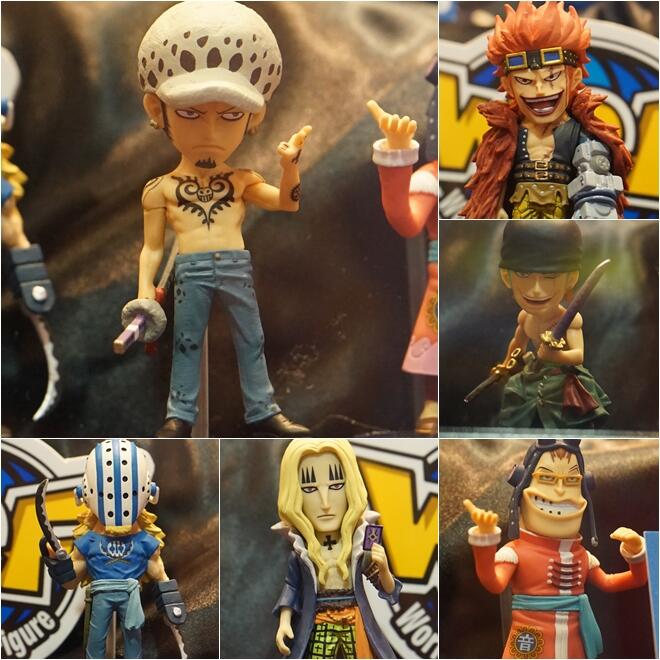 The Worst Generation Set ของแท้ JP แมวทอง - WCF Banpresto [โมเดลวันพีช] (6 ตัว)
