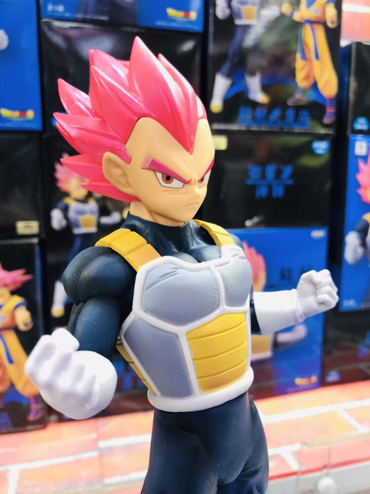 Vegeta Super Saiyan God ของแท้ JP แมวทอง - Choukoku Buyuuden Banpresto [โมเดลดราก้อนบอล]