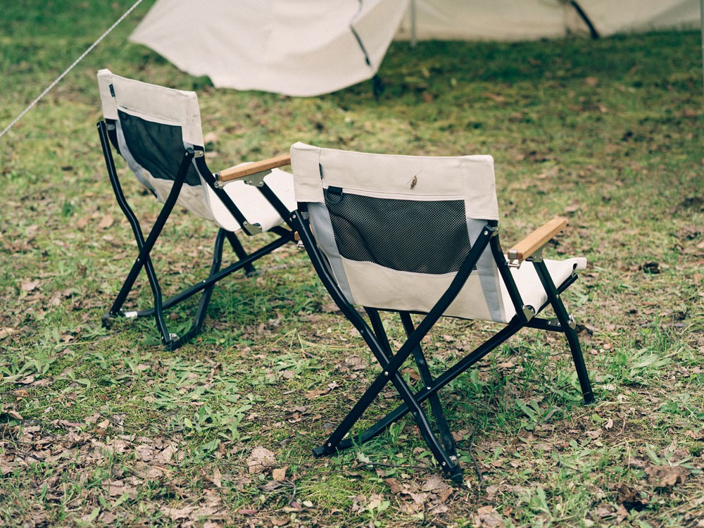 SnowPeak Low Chair Short Luxe Ivory LV-093IV