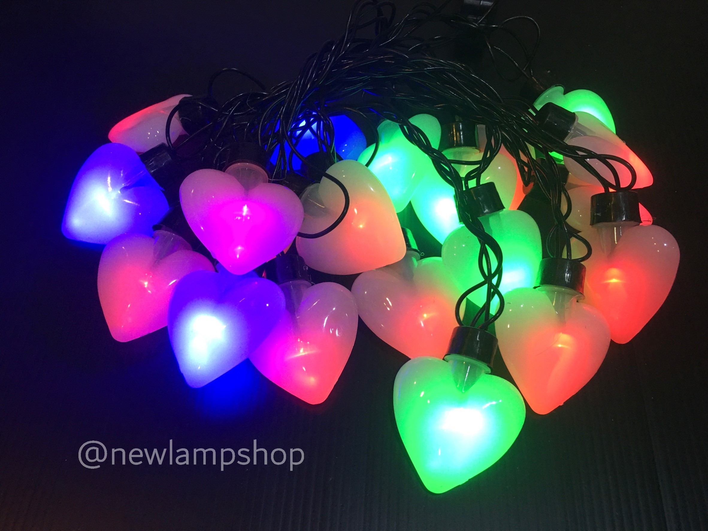 ไฟประดับ LED ลายหัวใจ ขนาด 5 เมตร