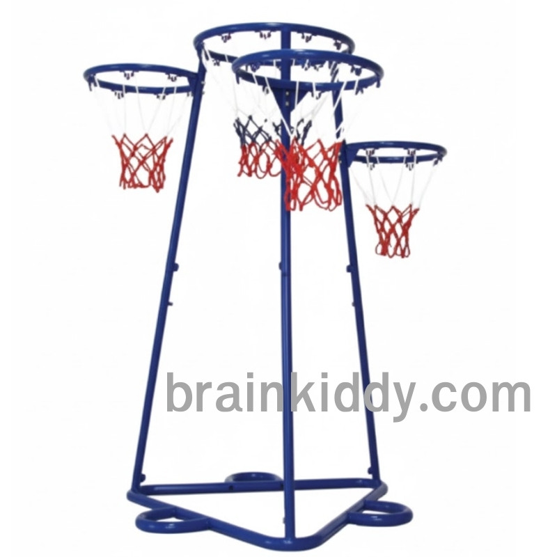 ชู้ตบาส 3 ระดับ, เล่นบาส เครื่องเล่นสนามกลางแจ้ง , เครื่องเล่นสนามแบบเหล็ก OutdoorPlayground, ราคาโรงงาน ขนาด 80x80x180 ซม.