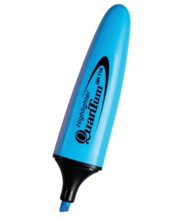 ปากกาเน้นข้อความ [QUANTUM] QH710 ฟ้า