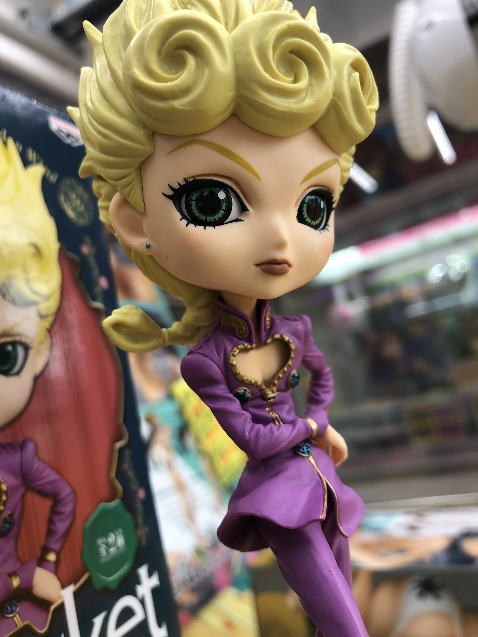 Giovanna ของแท้ JP - Q Posket Banpresto [โมเดล JoJo]
