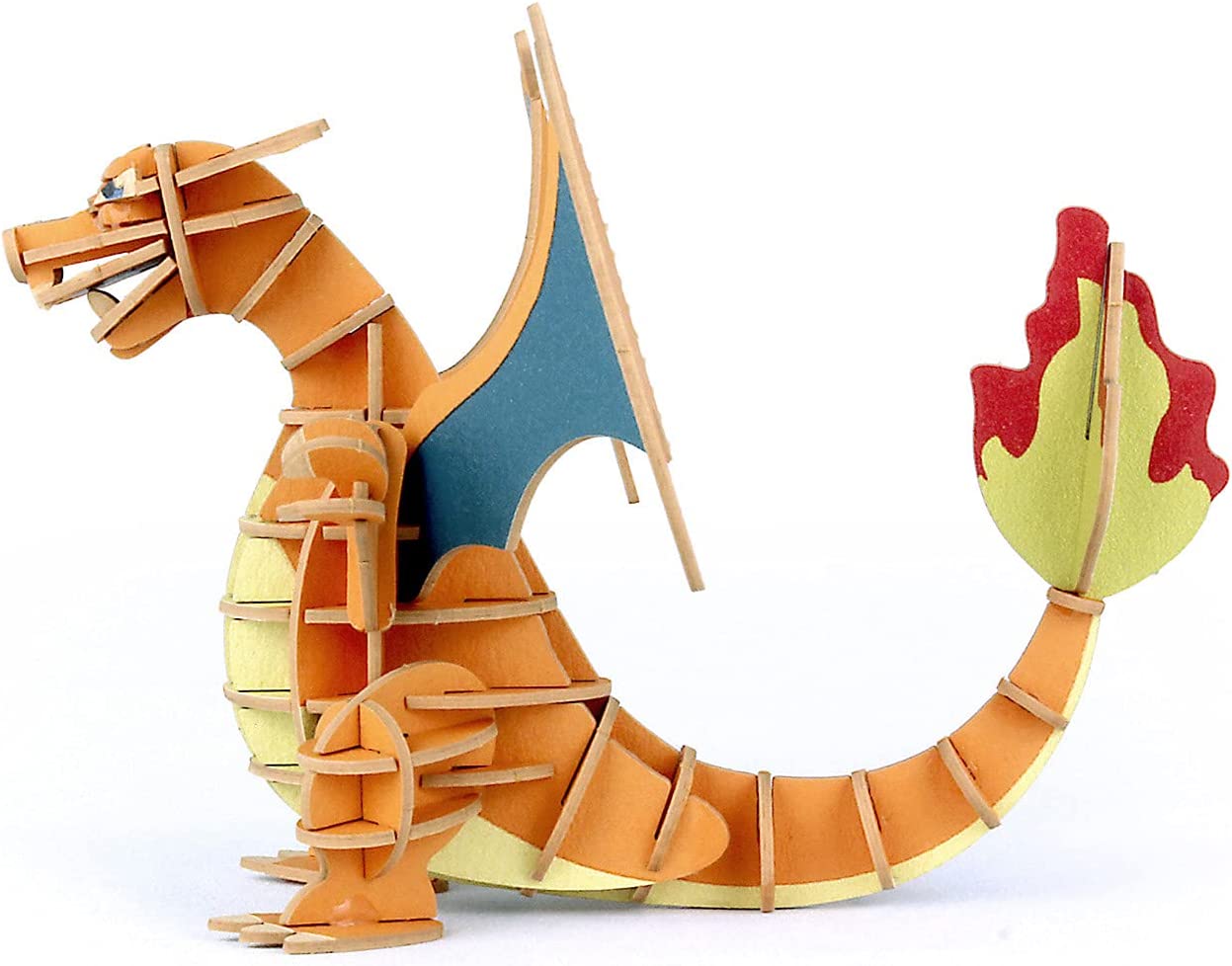 Charizard (แบบประกอบ) ของแท้ JP - si-gu-mi Paper Art [โมเดลโปเกมอน]