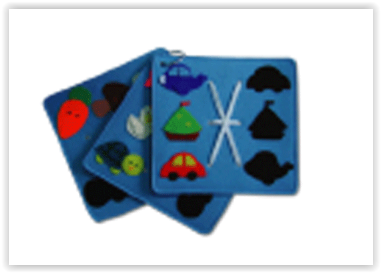 1379 ชุดร้อยเชือกจับคู่ ภาพกับเงา ของเล่นเสริมพัฒนาการ ,ของเล่นเสริมทักษะ,ของเล่นเด็ก, สื่อการสอนอนุบาล