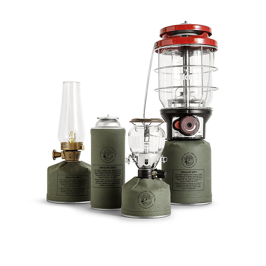 Waxed Canvas Cassettes Gas Canister Cover