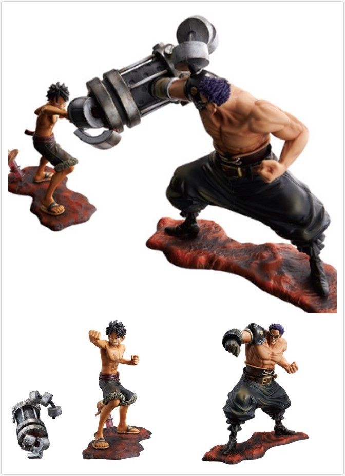 Film Z Set ของแท้ JP แมวทอง - Manhood Banpresto [โมเดลวันพีช] (2 ตัว)