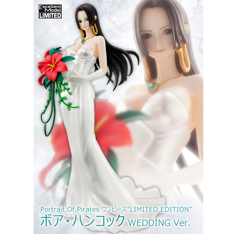 Boa Hancock Wedding ของแท้ JP แมวทอง - POP Limited Edition Megahouse [โมเดลวันพีช]