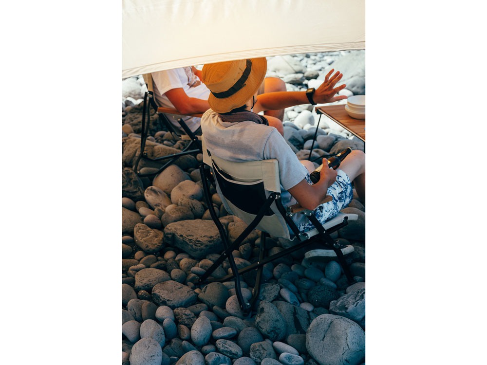 SnowPeak Low Chair Short Luxe Ivory LV-093IV