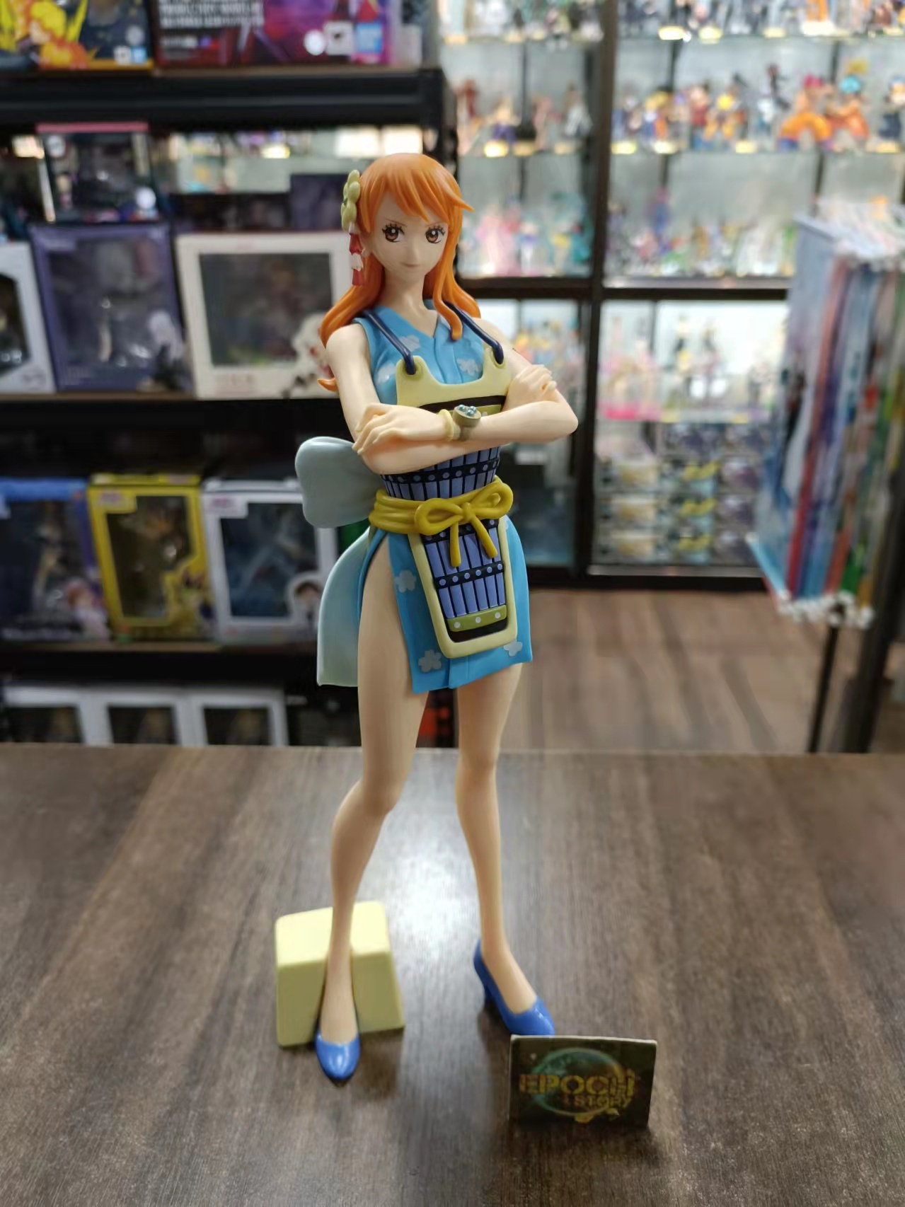 Nami Wanokuni Style Special Color ของแท้ JP แมวทอง - Glitter & Glamours Banpresto [โมเดลวันพีช]