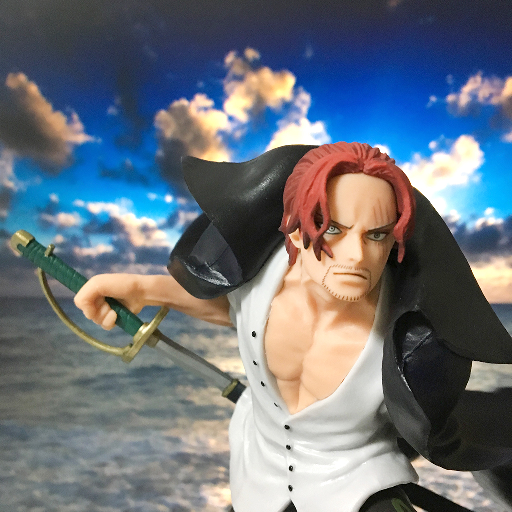 Shanks ของแท้ JP แมวทอง - Swordsmen Banpresto [โมเดลวันพีช]