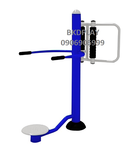 เครื่องออกกำลังกาย กลางแจ้ง ชุดอุปกรณ์ บริหารเอว สะโพก นวดหลัง ลานกีฬา อเนกประสงค์ สนามกีฬา ขนาด 60 x 135 x 150 ซม.