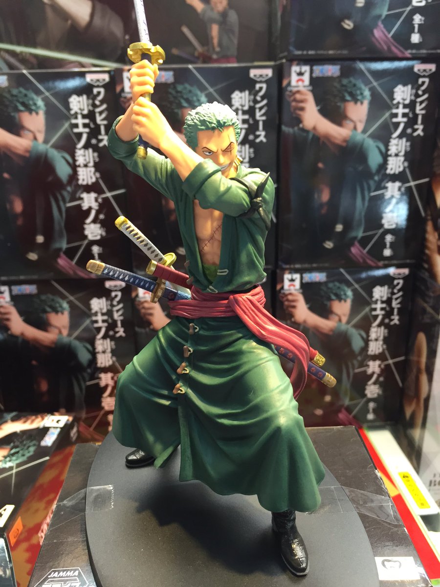 Zoro ของแท้ JP แมวทอง - Swordsmen Banpresto [โมเดลวันพีช]