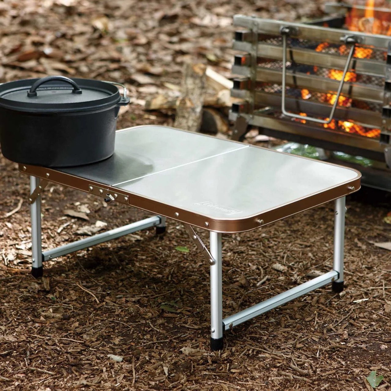 CM JP Stainless Fire Side Table 170-7663