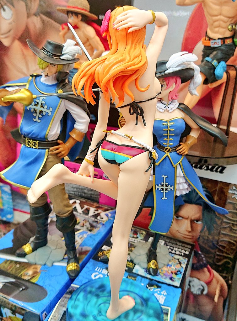 Nami Color Walk Style ของแท้ JP แมวทอง - Glitter & Glamours Banpresto [โมเดลวันพีช]