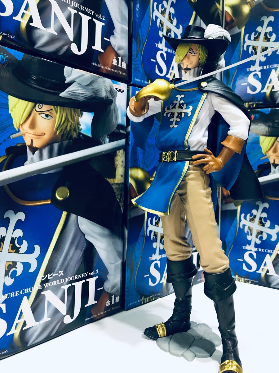 Sanji ของแท้ JP แมวทอง - Treasure Cruise World Journey Banpresto [โมเดลวันพีช]