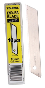 ใบมีดคัตเตอร์ใหญ่ [ทาจิม่า] LCB-50PN หักไม่ได้ (1หลอด/10ใบ)