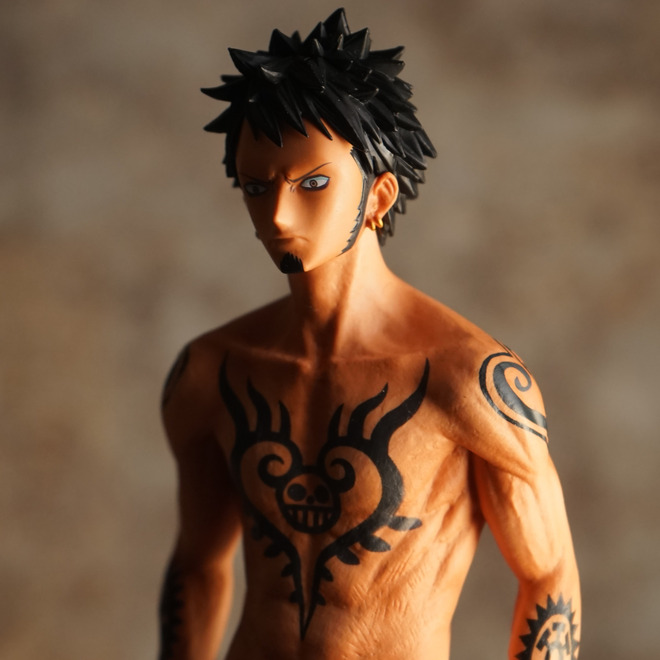 Law Special Color ของแท้ JP แมวทอง - King of Artist Banpresto [โมเดลวันพีช]