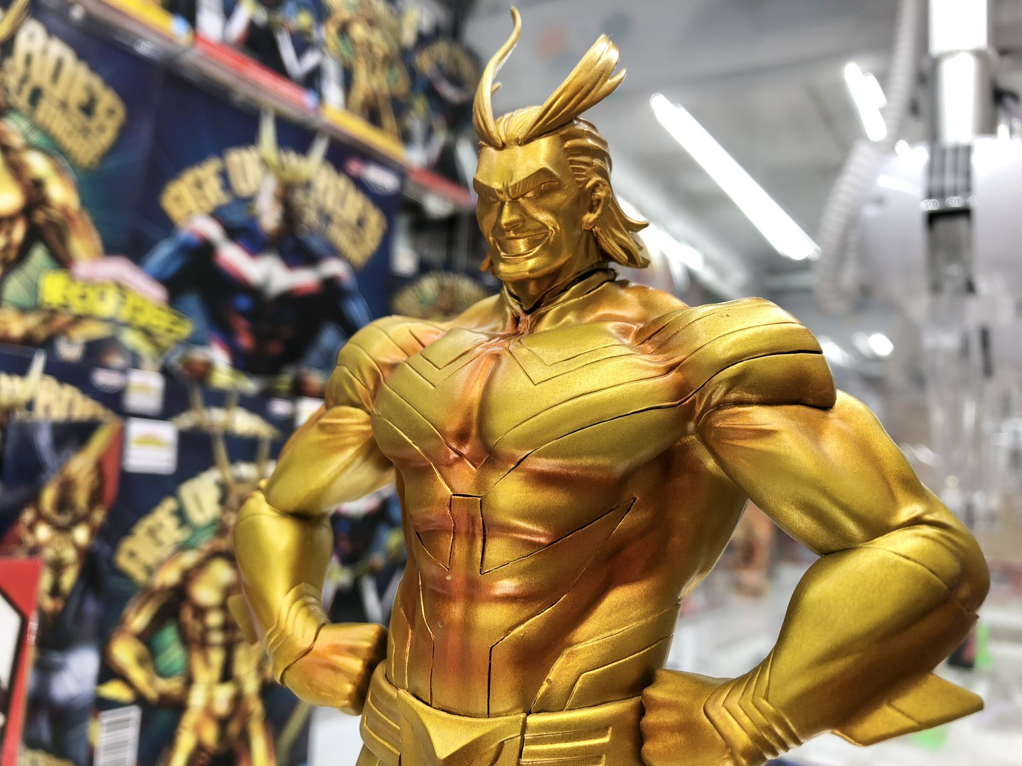 All Might Special Color ของแท้ JP - Age of Heroes Banpresto [โมเดล My Hero Academia]