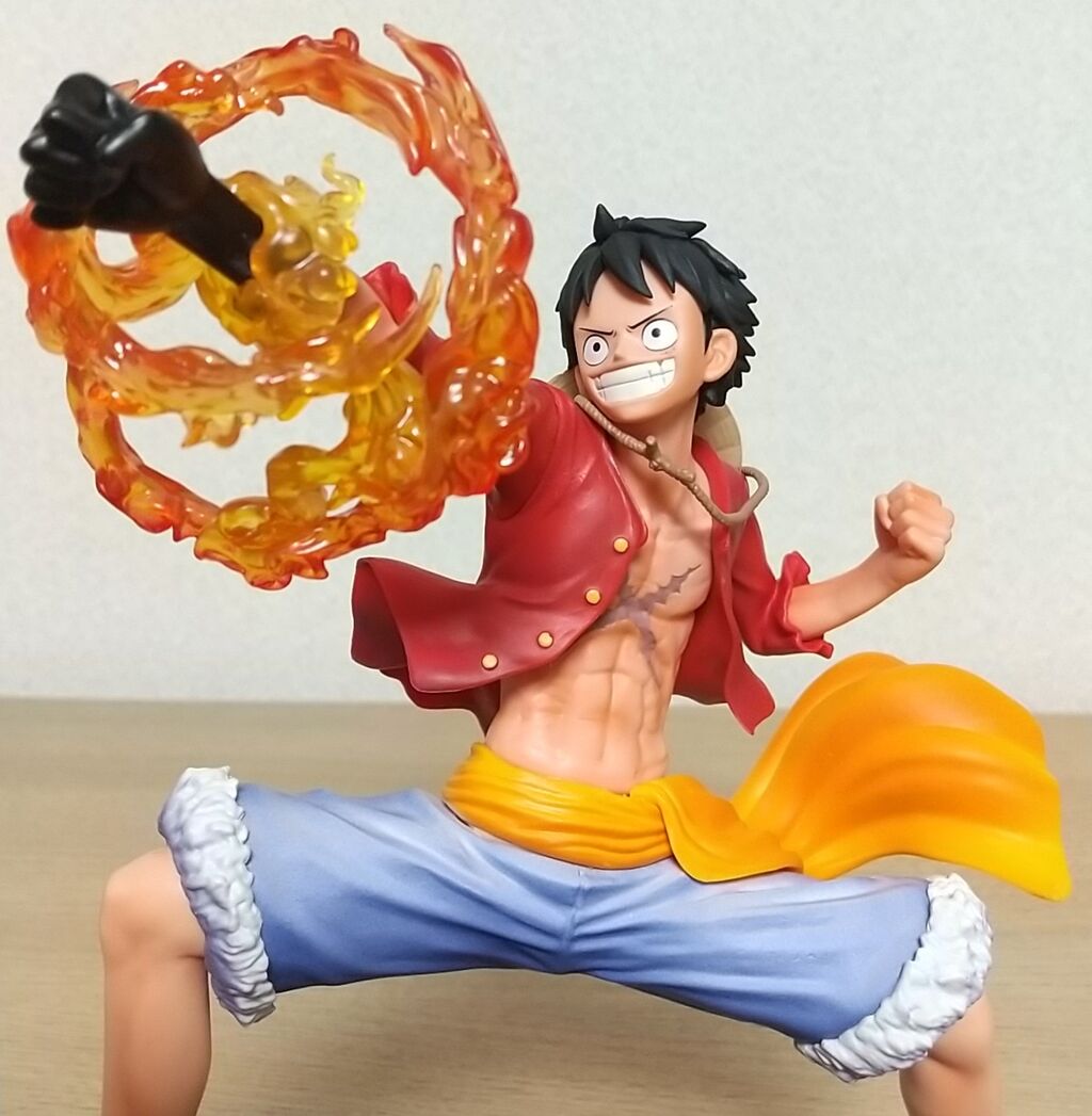 Luffy ของแท้ JP แมวทอง - Ichiban Kuji Banpresto [โมเดลวันพีช]