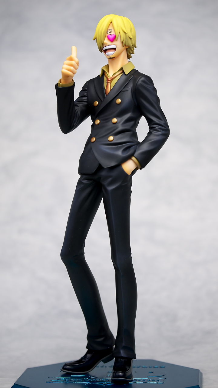 Sanji ของแท้ JP แมวทอง - POP Sailing Again Megahouse [โมเดลวันพีช]
