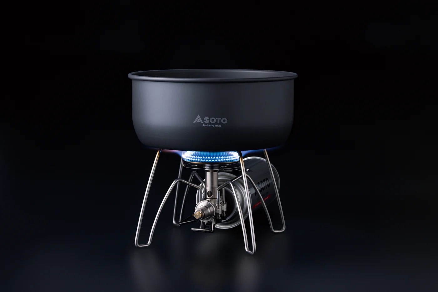 Regulator Stove Range Black