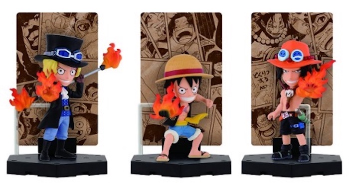 Brother Set ของแท้ JP แมวทอง - WCF Ichiban Kuji Banpresto [โมเดลวันพีช] (3 ตัว)