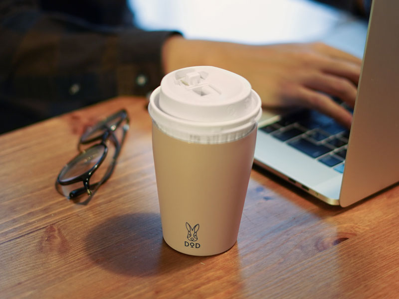 DoD MUG UTHERMO Double Wall Mug Tan MG1-859-TN