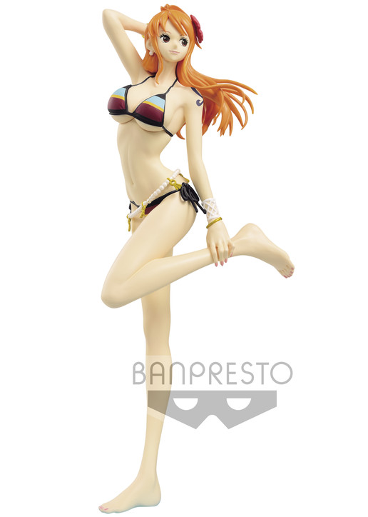 Nami Color Walk Style ของแท้ JP แมวทอง - Glitter & Glamours Banpresto [โมเดลวันพีช]