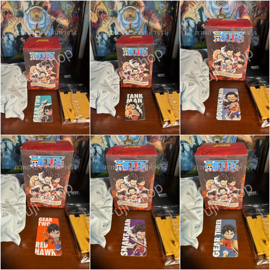 Luffy's Gears Edition ของแท้ - Freeny's Hidden Dissectibles Mighty Jaxx [โมเดลวันพีช] (สินค้าพร้อมส่ง)