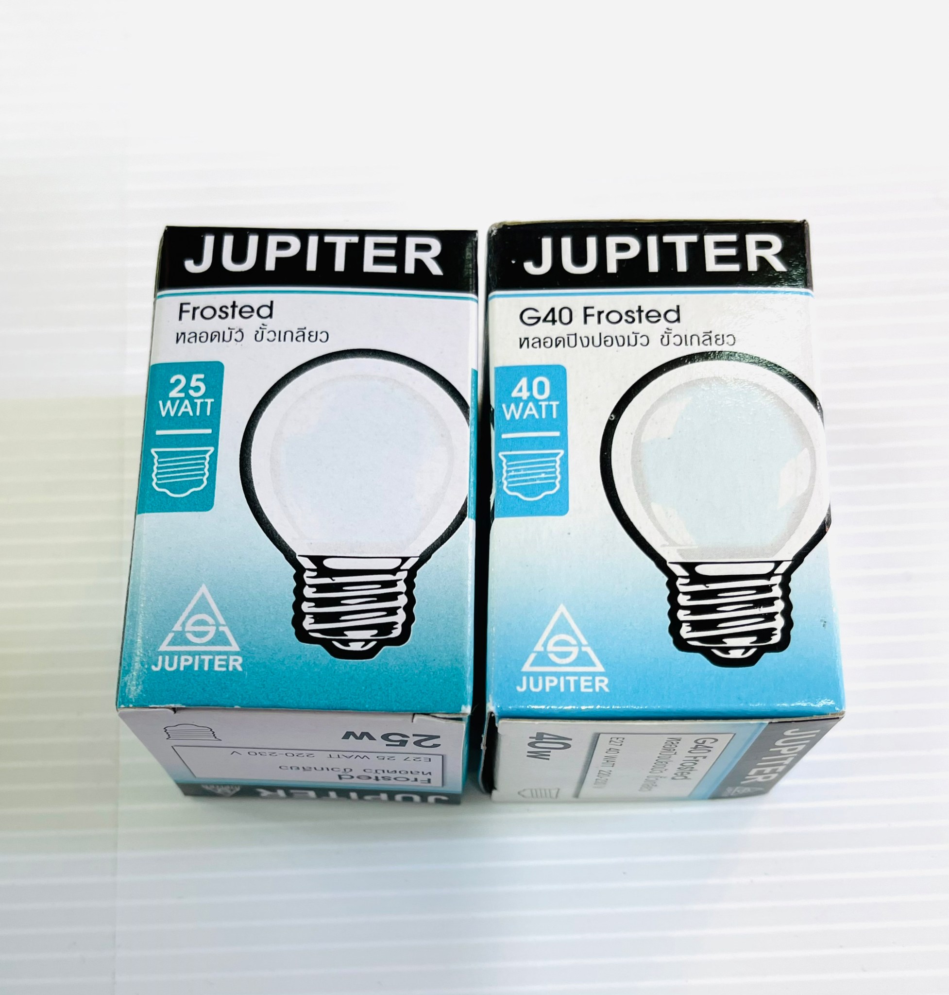 หลอดปิงปองขุ่น E27 Jupiter 25w / 40w