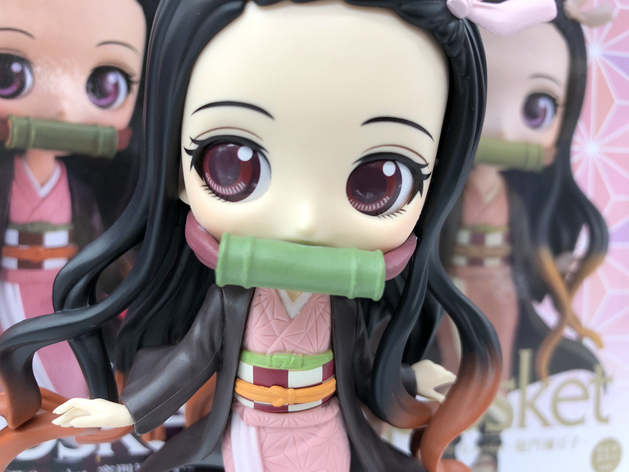Nezuko ของแท้ JP - Q Posket Banpresto [โมเดล Demon Slayer]