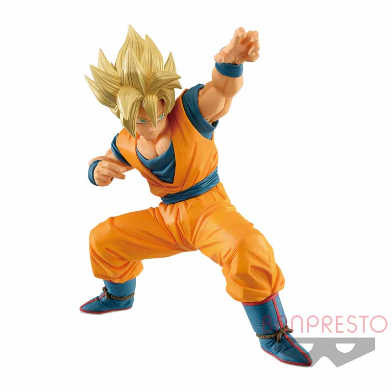 Goku Super Saiyan ของแท้ JP แมวทอง - Zenkai Solid Banpresto [โมเดลดราก้อนบอล]