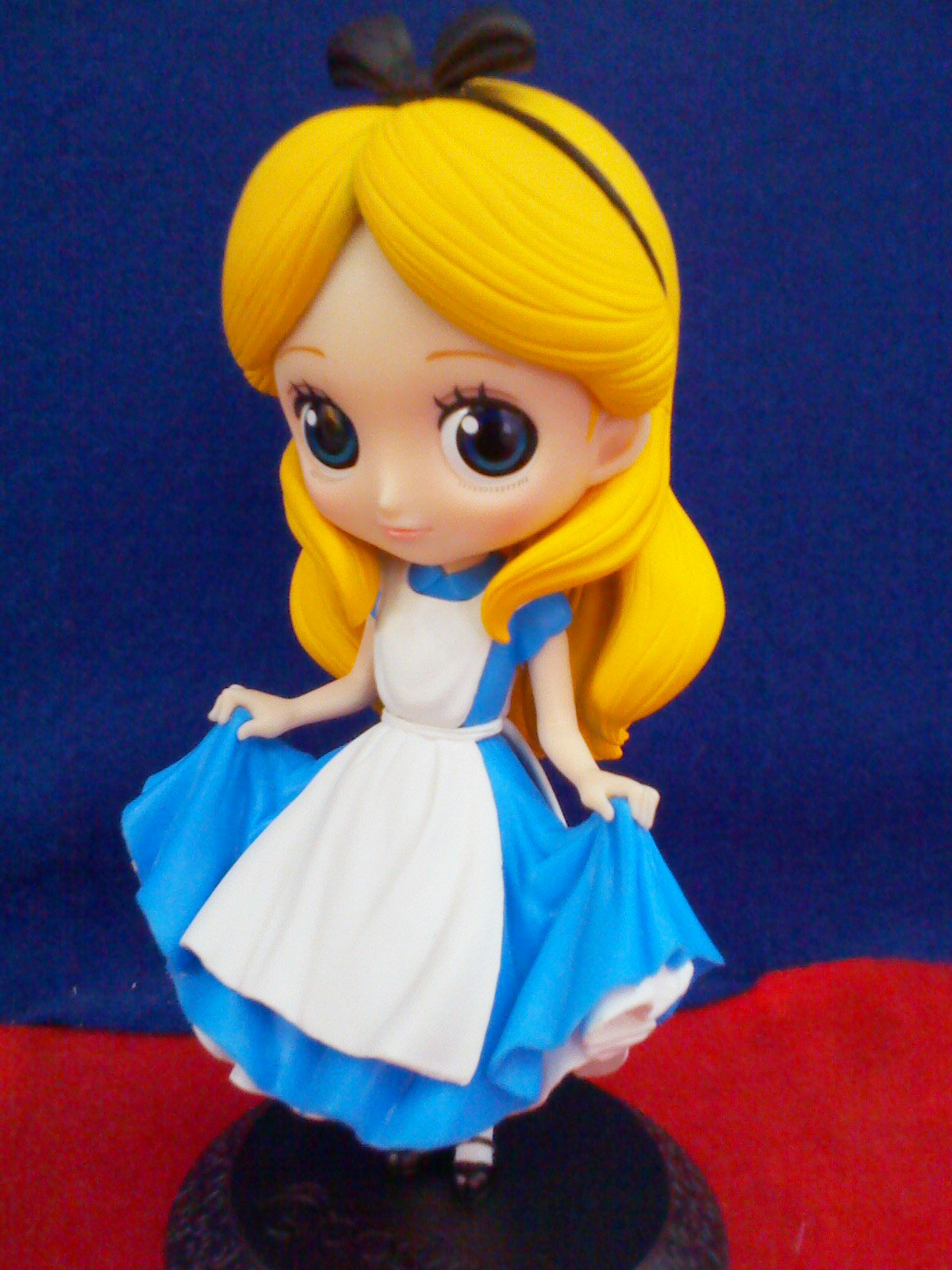 Alice - Normal Color ของแท้ JP - Q Posket Banpresto [โมเดล Disney]