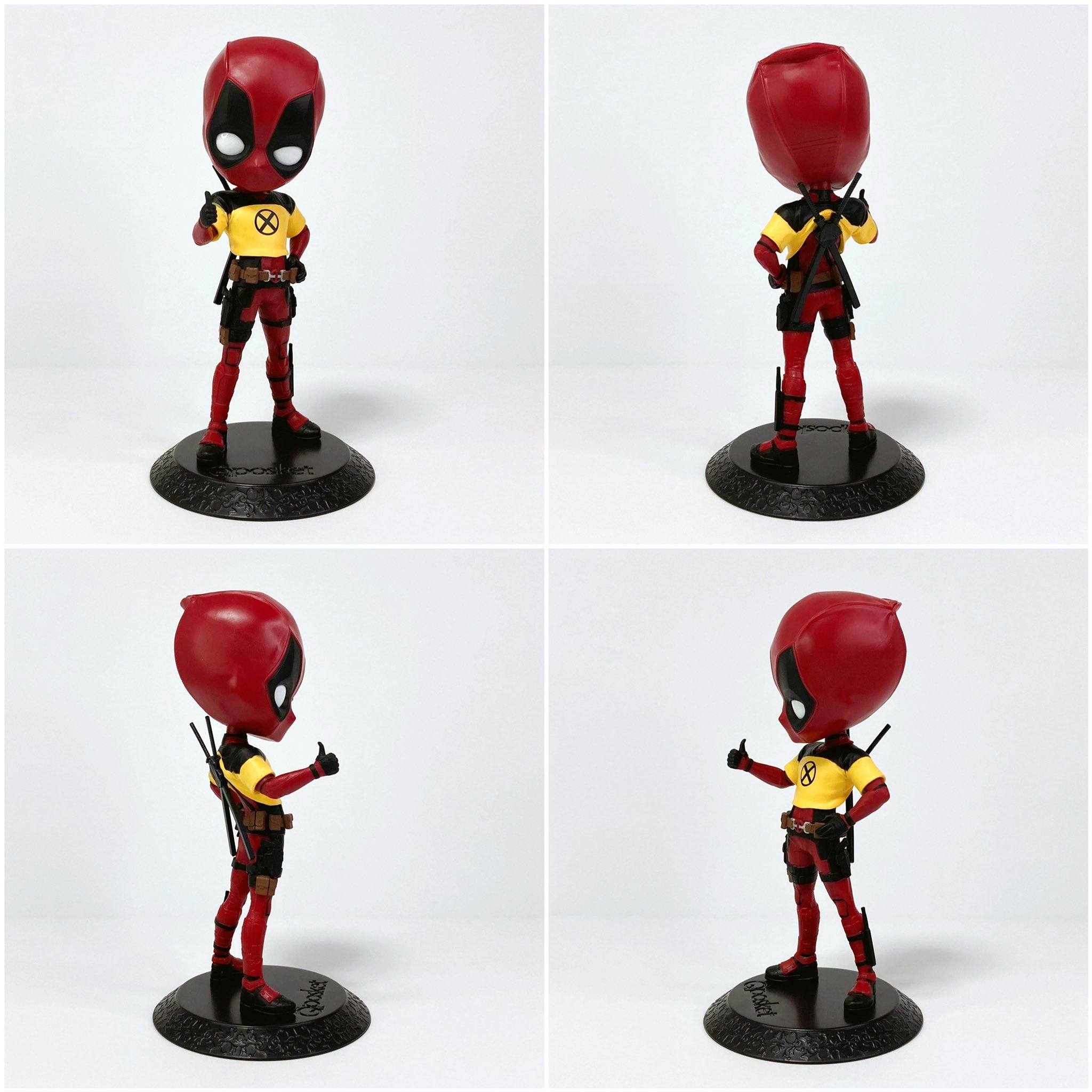 Deadpool - ver.B ของแท้ JP - Q Posket Banpresto [โมเดล Marvel]