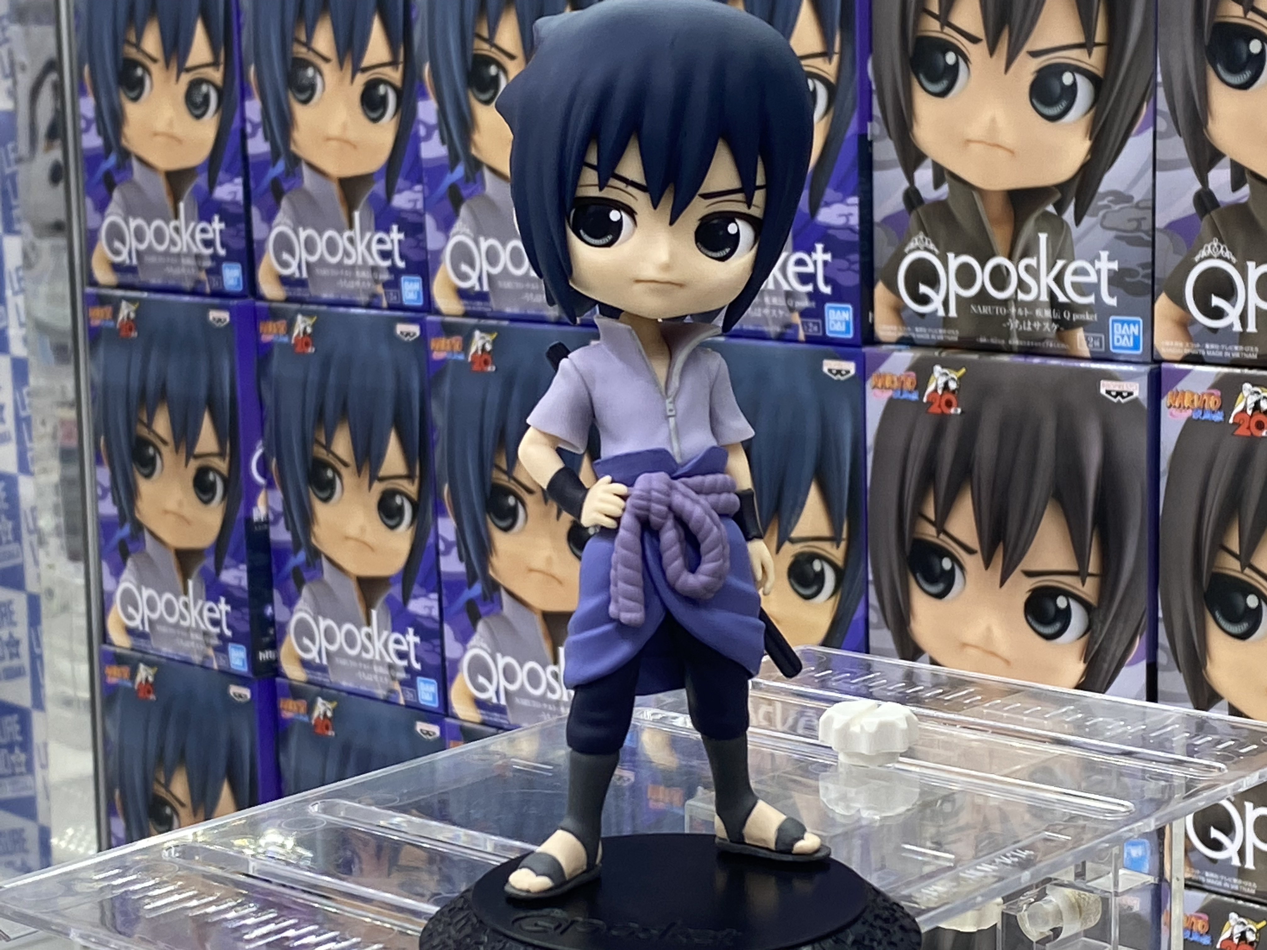 Sasuke ของแท้ JP - Q Posket Banpresto [โมเดลนารูโตะ]