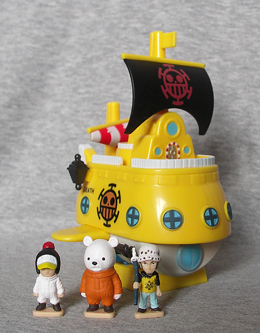 Trafalgar-Law's Submarine ของแท้ JP แมวทอง - Chara Bank Megahouse [โมเดลเรือวันพีช]
