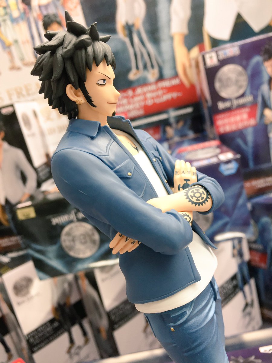 Law ของแท้ JP แมวทอง - Jeans Freak The Last World Banpresto [โมเดลวันพีช]