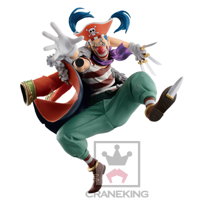 Buggy ของแท้ JP แมวทอง - Scultures Banpresto [โมเดลวันพีช]