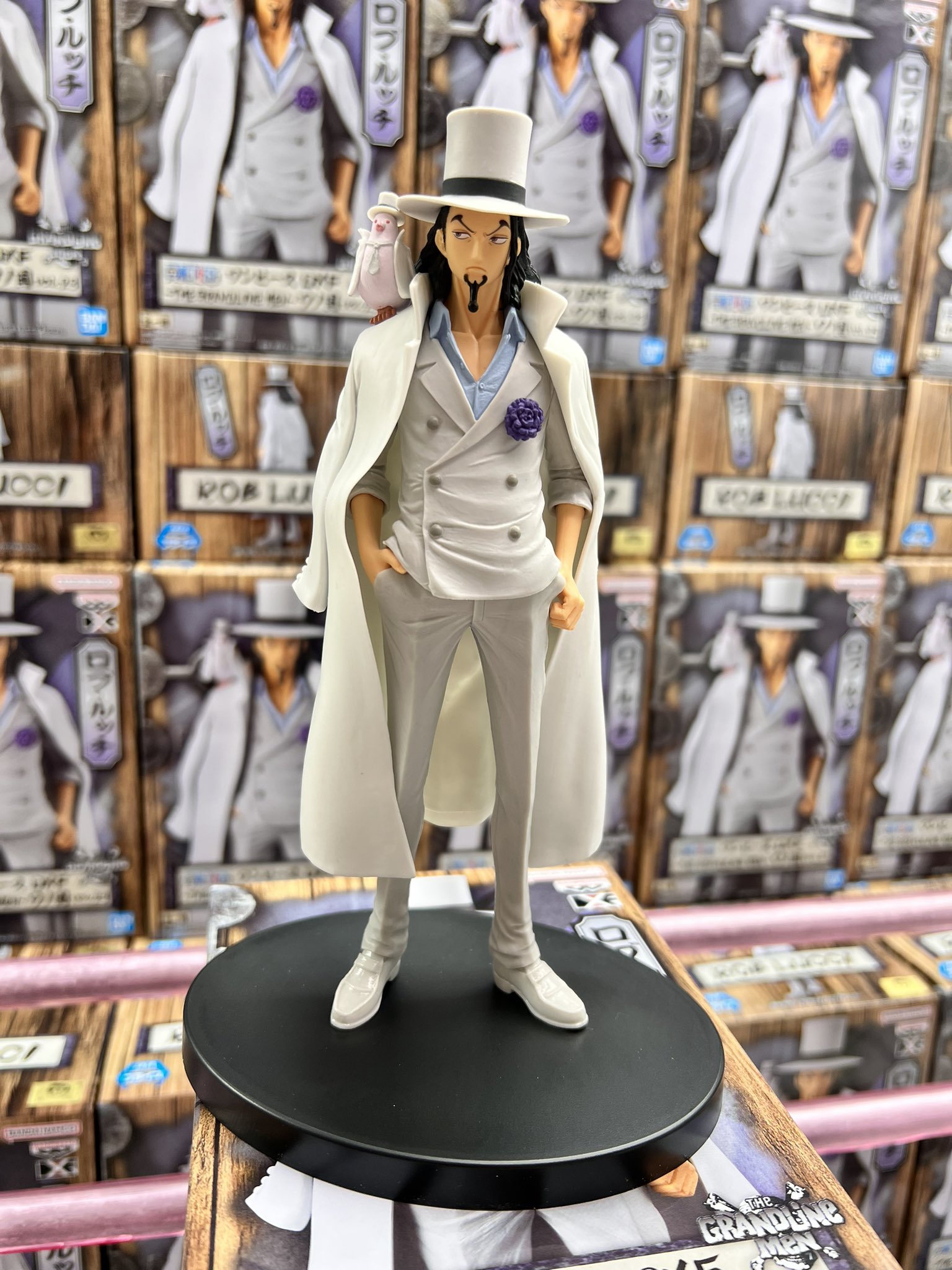 Lucci Wano ของแท้ JP แมวทอง - Grandline Men Banpresto [โมเดลวันพีช]