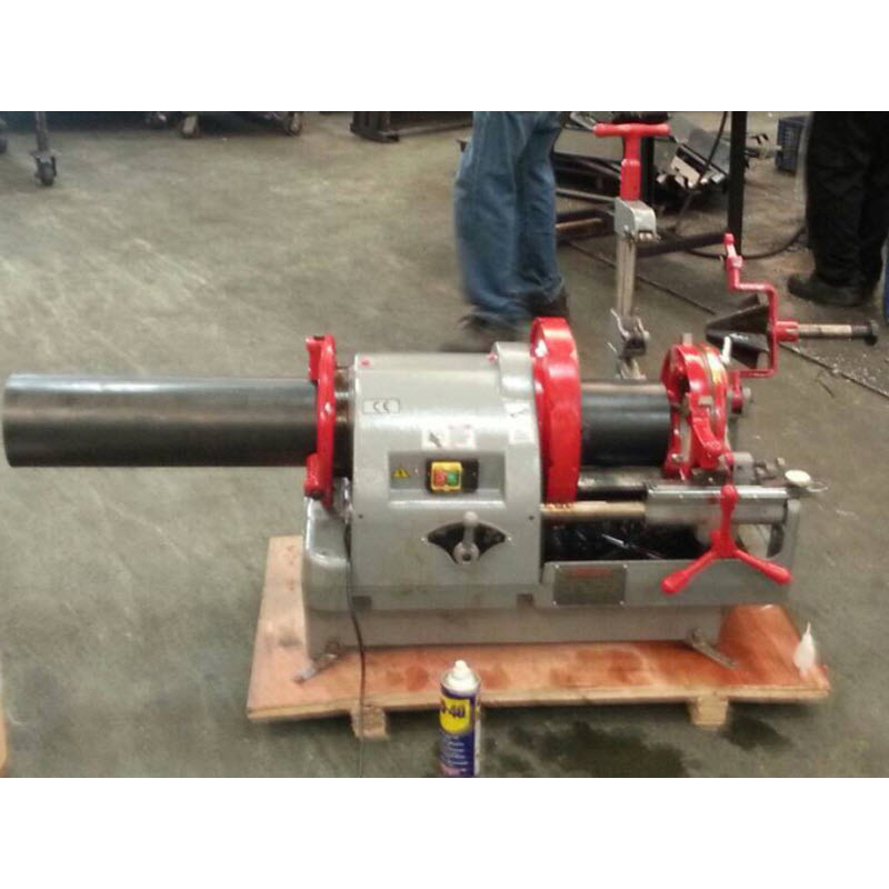 เครื่องต๊าปเกลียวท่อใช้ไฟฟ้า "BRAVO" ต๊าปตั้งแต่ 2.1/2"-6" หัวออโต้ Auto electric threading machine