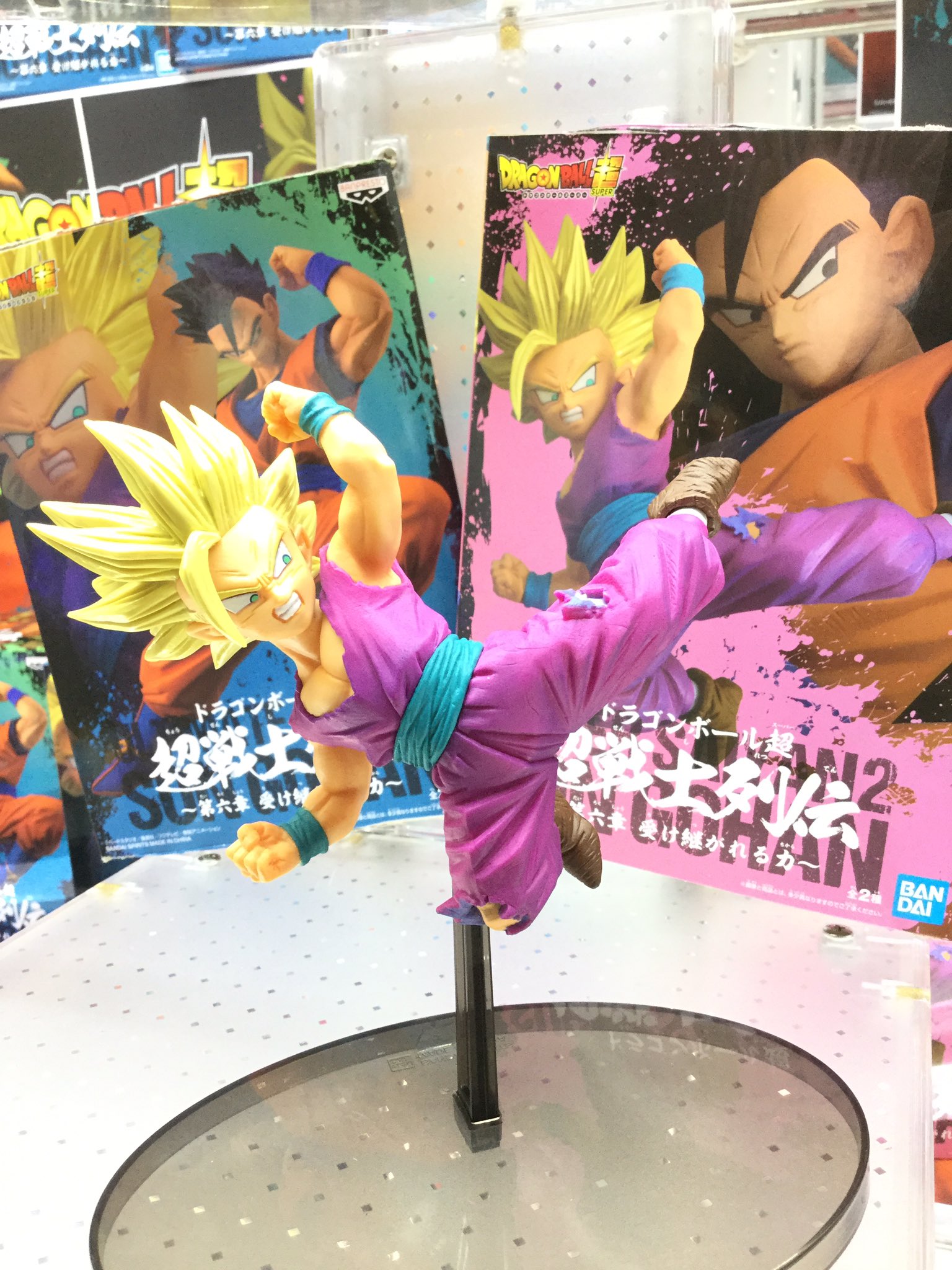 Gohan Super Saiyan ของแท้ JP แมวทอง - Chosenshiretsuden Banpresto [โมเดลดราก้อนบอล]