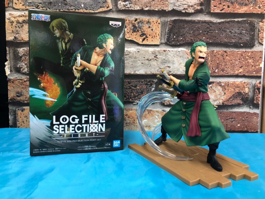 Zoro & Sanji ของแท้ JP แมวทอง - Log File Selection Banpresto [โมเดลวันพีช] (2 ตัว)