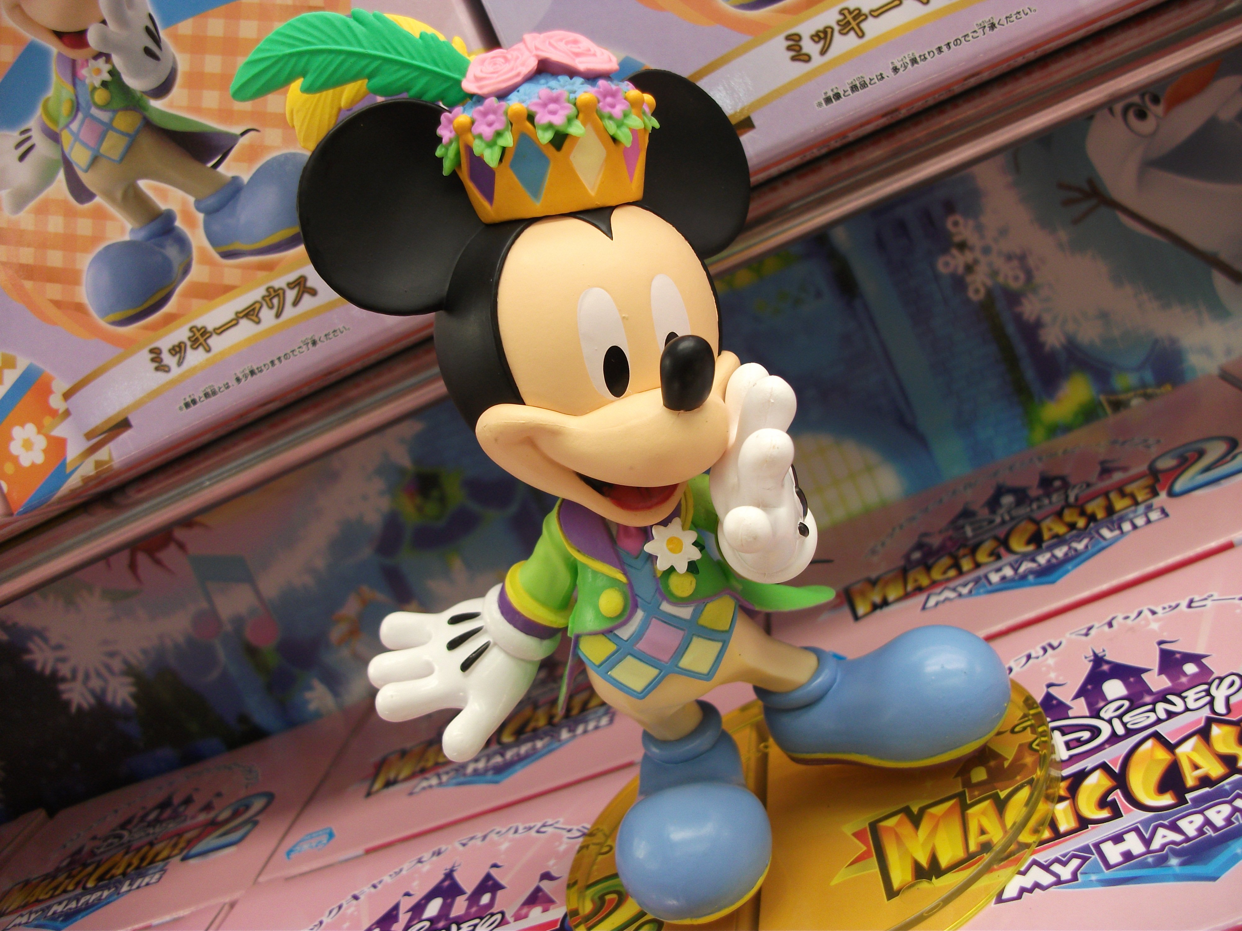 Mickey & Minnie Mouse Magic Castle ของแท้ JP - WCF Premium Banpresto [โมเดล Disney] (2 ตัว)