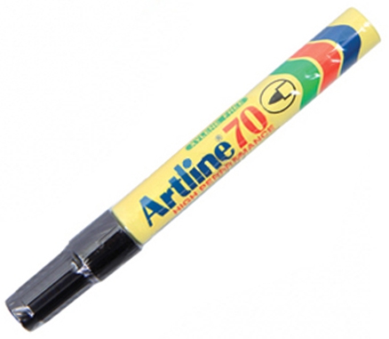 ปากกาเคมี [ARTLINE] EK-70 ดำ