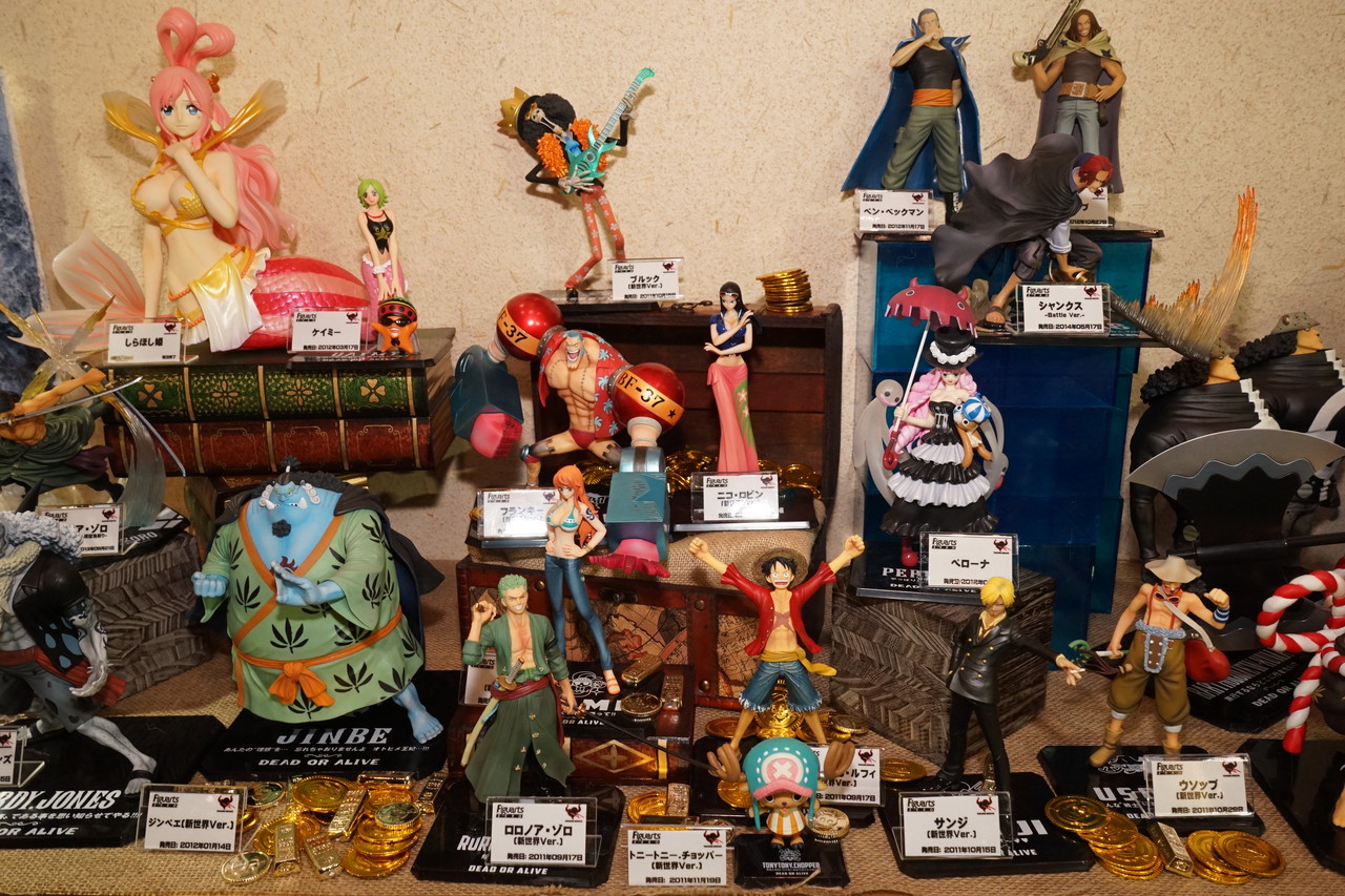 Straw Hat Pirates New World Set ของแท้ JP แมวทอง - Figuarts Zero Bandai [โมเดลวันพีช] (9 ตัว)