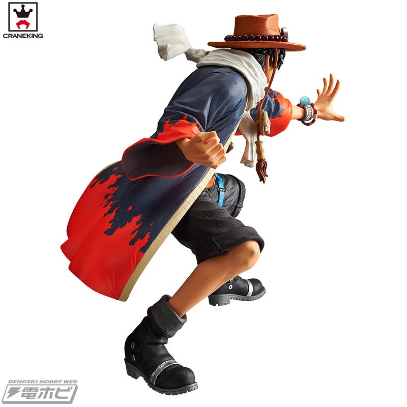Ace ของแท้ JP แมวทอง - King of Artist Banpresto [โมเดลวันพีช]