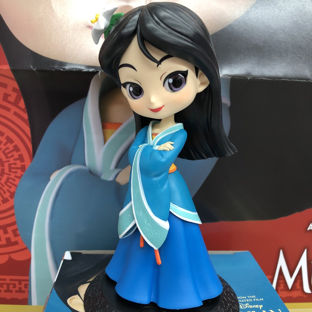 Mulan Royal Style - Normal Color ของแท้ JP - Q Posket Banpresto [โมเดล Disney]
